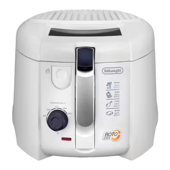 DeLonghi RotoFry F28211.W1 EX:1 Manual De Instrucciones