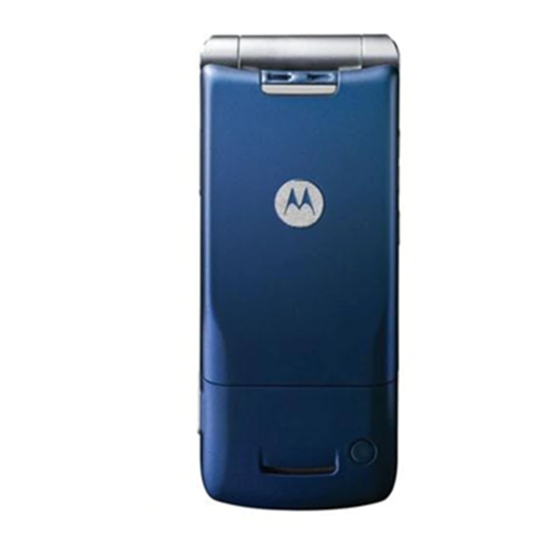 Motorola KRZR k1m Guia Del Usuario
