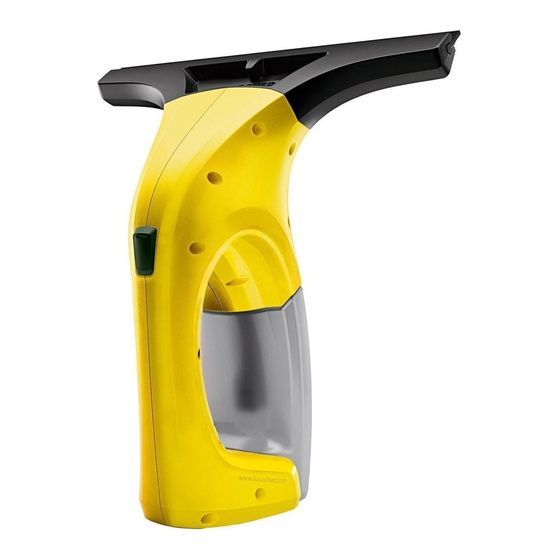 Kärcher WV 1 Plus Manual De Instrucciones