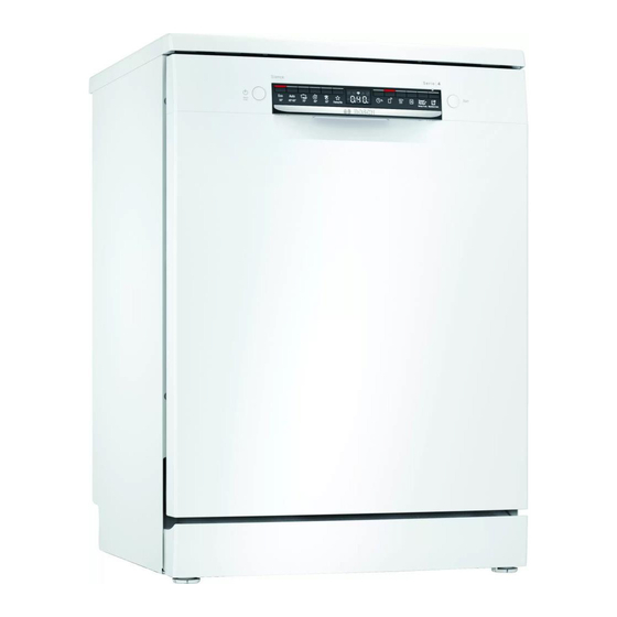 Bosch SMS4HVW33E Manual De Usuario