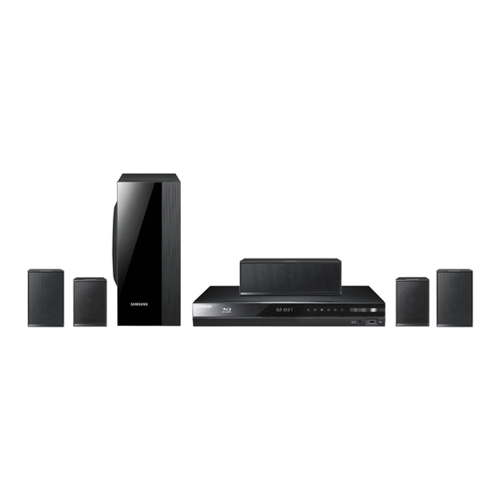 Samsung HT-D4500 Manual Del Usuario