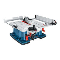 Bosch Professional GTS 10 XC Manual Original
