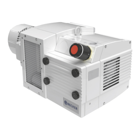 Becker KVX 3.80 Instrucciones Para El Manejo