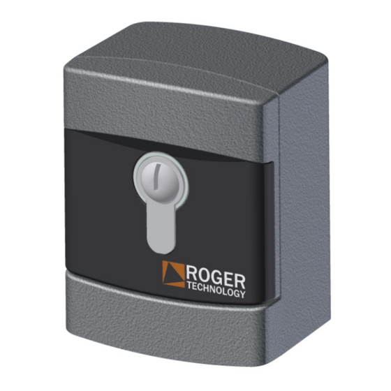 Roger Technology R85/60 Serie Instrucciones Y Advertencias Para El Instalador