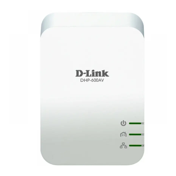 D-Link DHP-600AV Guía De Instalación Rápida