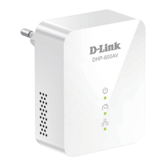 D-Link DHP-600AV Manual Del Usuario