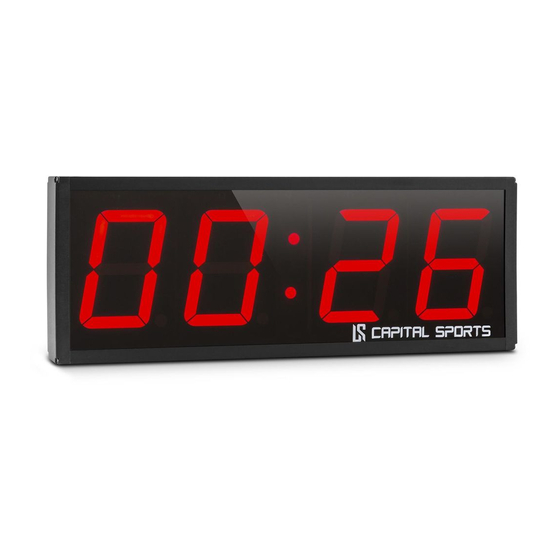 CAPITAL SPORTS Timeter 2.0 4 Manuales