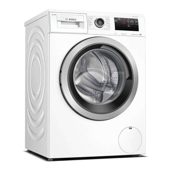 Bosch WAU28PH2ES Manual De Usuario E Instrucciones De Montaje