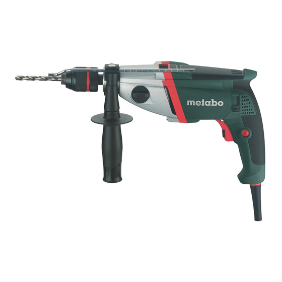 Metabo SBE 701 SP Manual Original