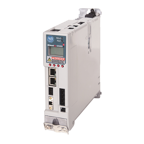 Rockwell Automation Allen-Bradley Kinetix 5500 Serie Manual Del Usuario