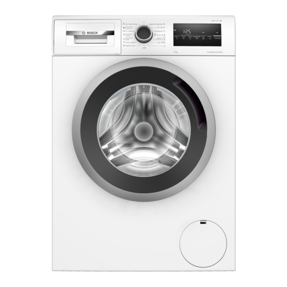 Bosch WAN24267ES Manual De Usuario E Instrucciones De Montaje
