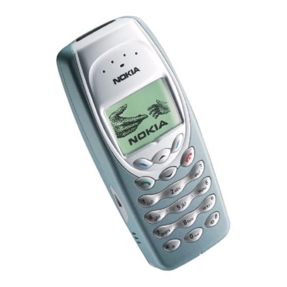 Nokia 3410 Guía De Usuario