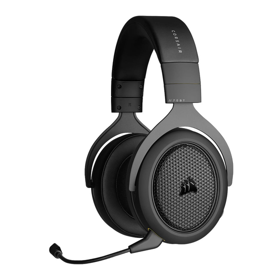 Corsair HS70 BLUETOOTH Manual De Instrucciones