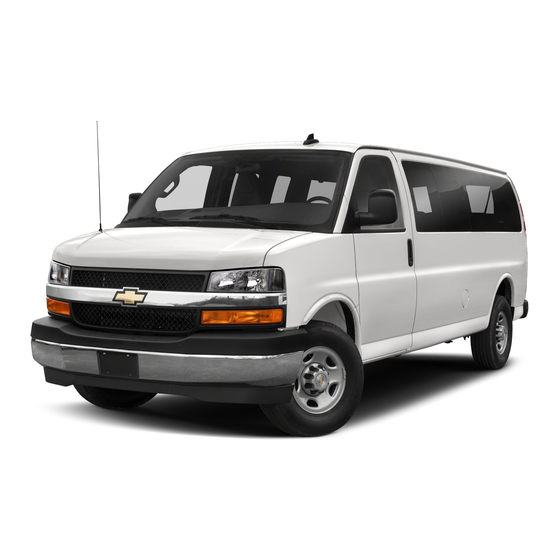 Chevrolet Express 2020 Manual Del Propietário