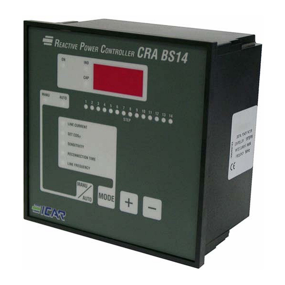 ICAR CRA BS7 Instrucciones De Uso
