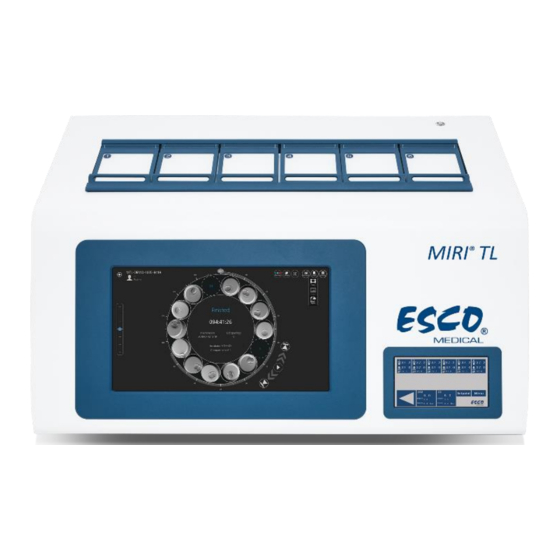 Esco Medical MIRI TL Manual Del Usuario