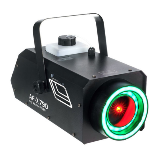 thomann Stairville AF-X 790 DMX Manual De Instrucciones