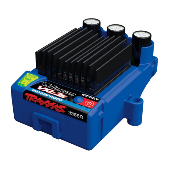 Traxxas VXL-3s Instrucciones