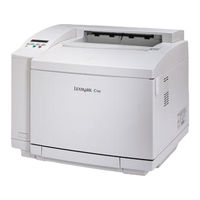 Lexmark C720 Manual Del Usuario