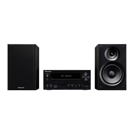 Pioneer X-HM32V-K Manual De Instrucciones