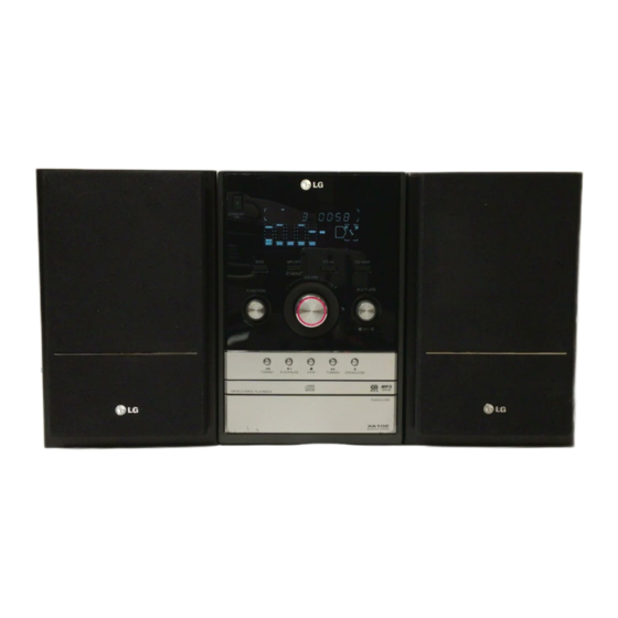 LG XA102 Manual Del Propietário