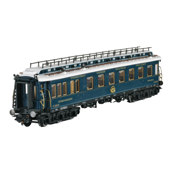 Trix Simplon-Orient-Express Manuales