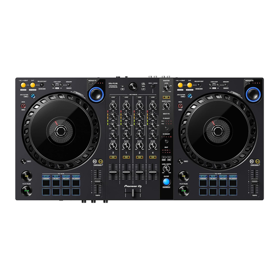 PIONEER DJ serato DDJ-FLX6-GT Manual De Instrucciones