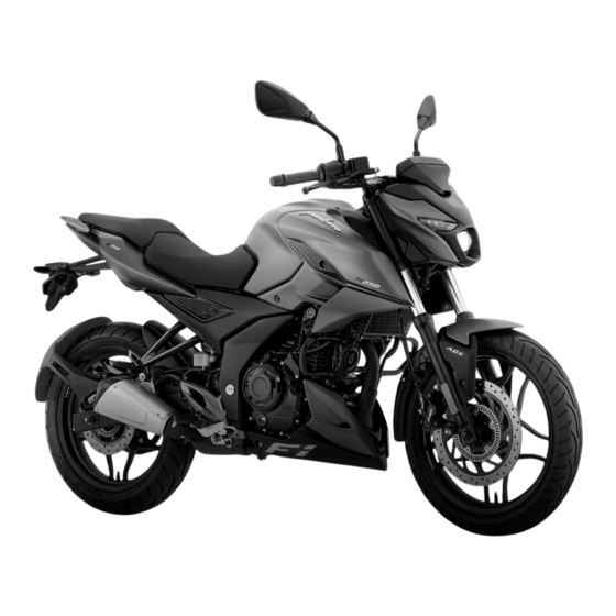 Pulsar N250 Manual De Usuario Y Garantía