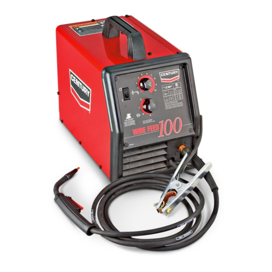 Century WIRE FEED 100 Manual De Operación
