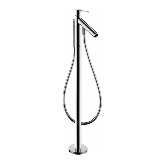 Hansgrohe AXOR Starck 10456000 Instrucciones De Montaje