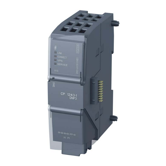 Siemens SIMATIC NET S7-1200 Instrucciones De Servicio