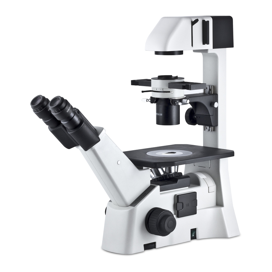 Motic AE30 Manual De Usuario