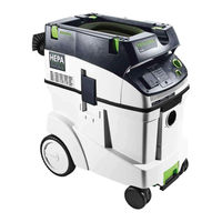 Festool CT 26 E HEPA Manual De Instrucciones Original