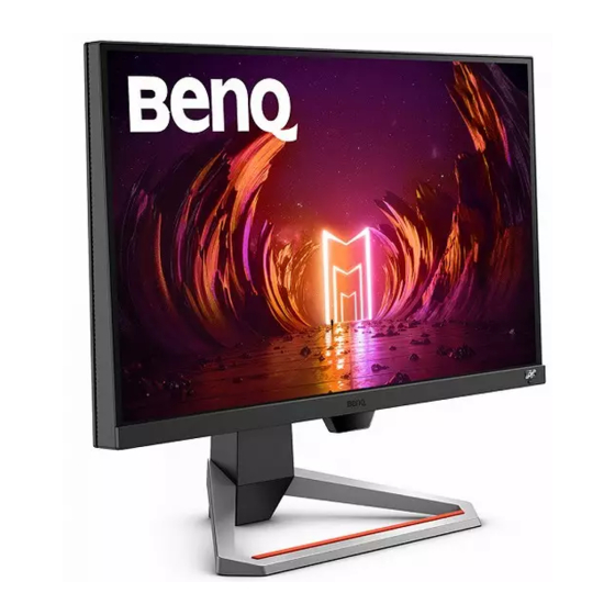 BenQ MOBIUZ EX Serie Manual Del Usuario