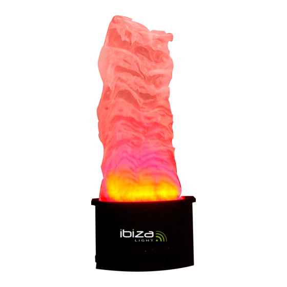 Ibiza Light LEDFLAME-RGB Manuales