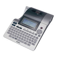 Brother P-TOUCH 2700 Guia Del Usuario