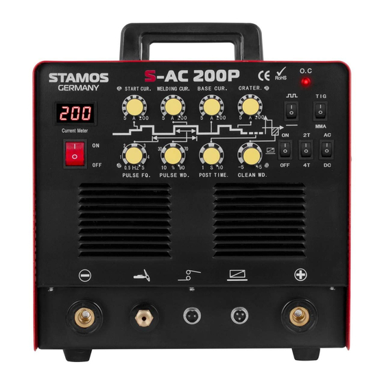 STAMOS S-AC 200P Manuales