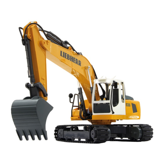 Jamara GERMANY Liebherr R 936 Instrucciones