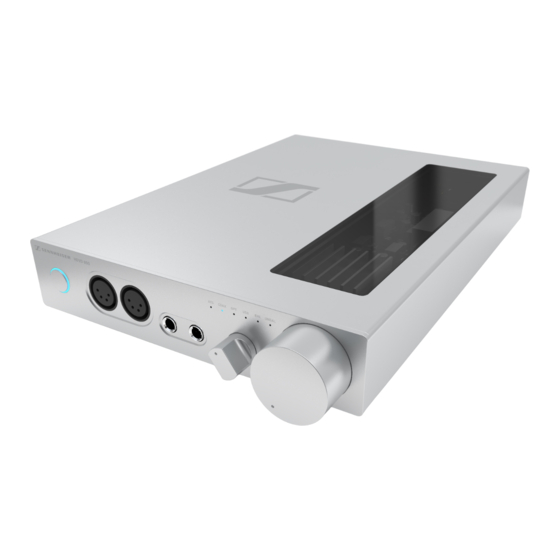 Sennheiser HDVD 800 Instrucciones De Uso