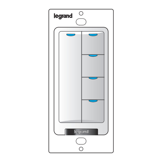 LEGRAND Wattstopper LMSW-105 Instrucciones De Instalación