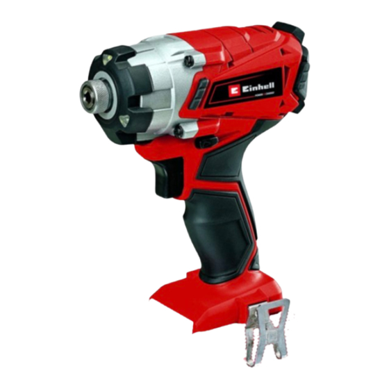 EINHELL TE-CI 18/1 Li Manual De Instrucciones