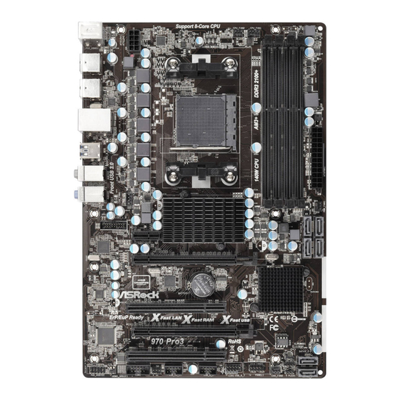 ASROCK 970 Pro3 Manual Del Usuario
