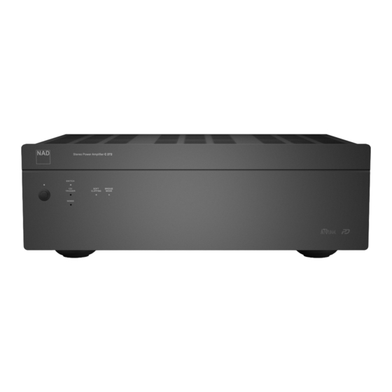 NAD C 272 Manual Del Usuario