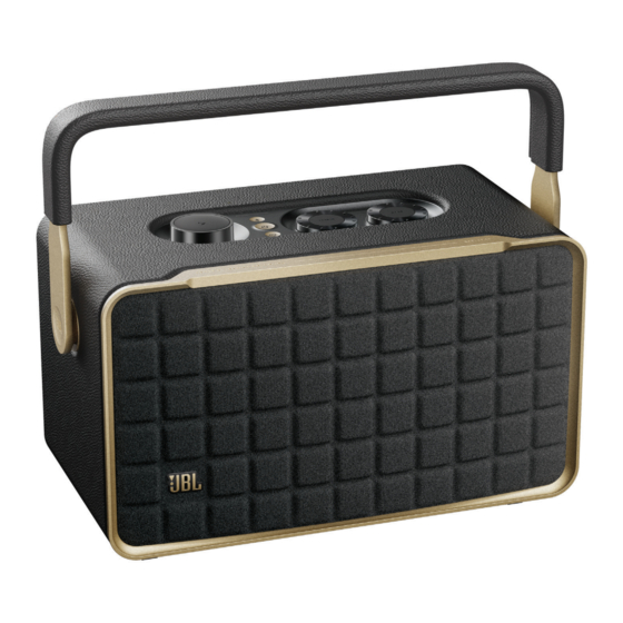 Harman JBL AUTHENTICS 300 Guia De Inicio Rapido