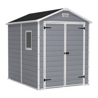 Keter MANOR 6x8DD Instrucciones De Montaje