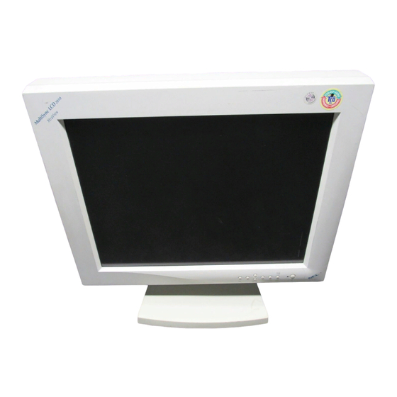 NEC MultiSync LCD1510 Manual De Usuario