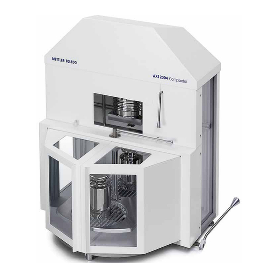 Mettler Toledo AX12004 Instrucciones De Manejo