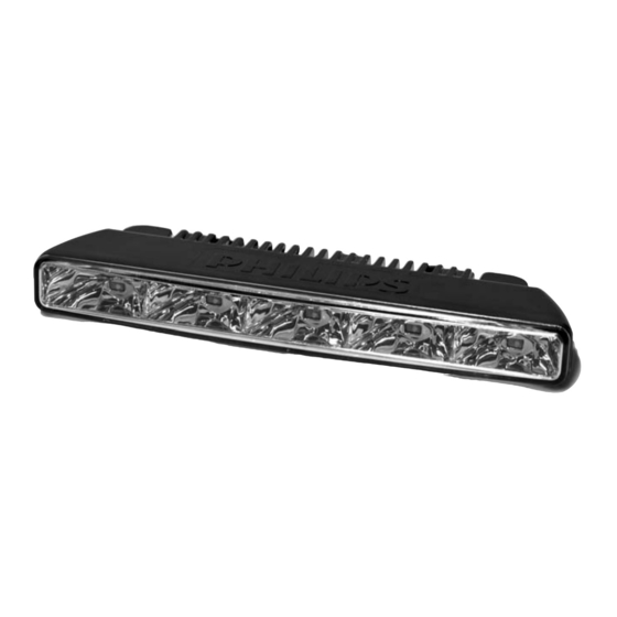 Philips DRL STRIP WLED 12V Click1 Manual De Instrucciones