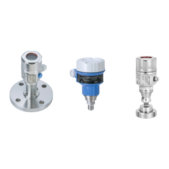 Endress+Hauser Cerabar M Manual De Instrucciones