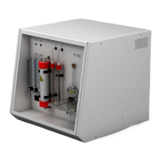 Analytik Jena HT 1300 Manual De Instrucciones